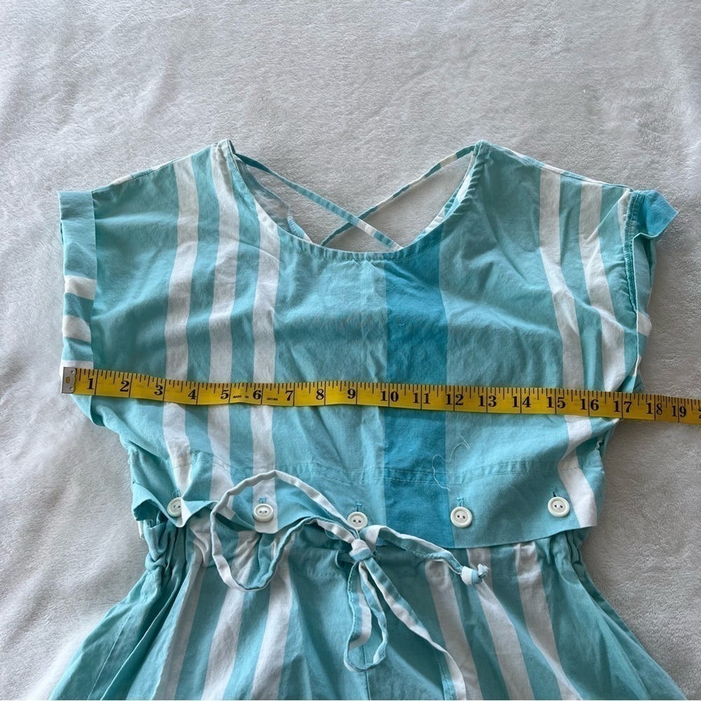 VINTAGE YOU BABES ll Striped Cotton Dress - Picture 4 of 6